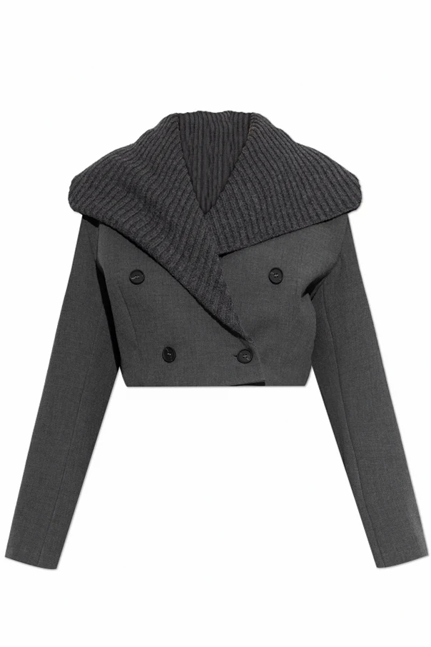 GREY Short blazer `G-OLDEN`