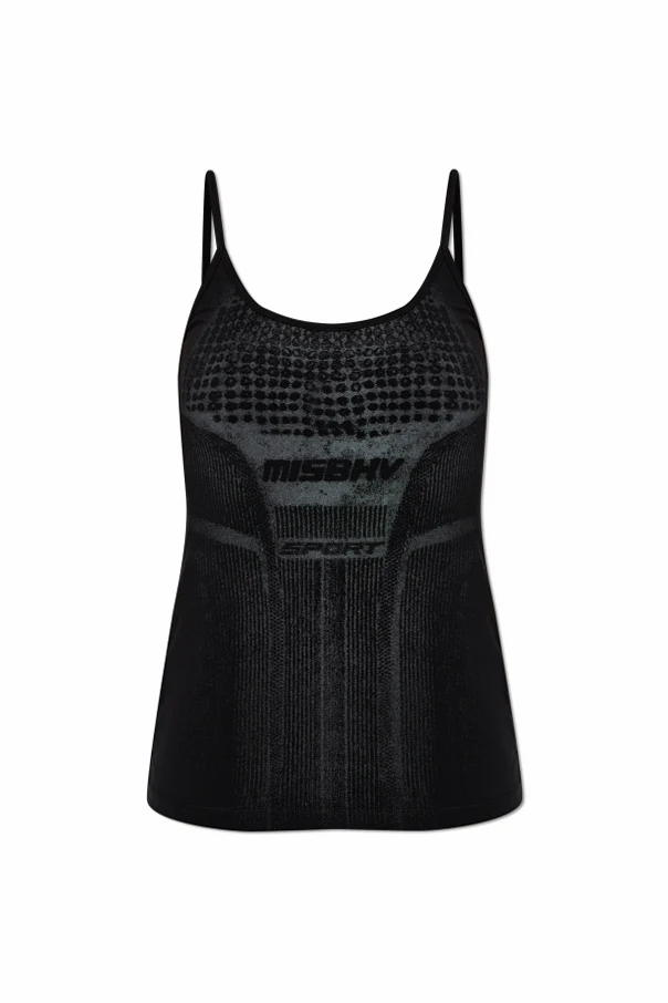 SCHWARZ Ärmelloses Top