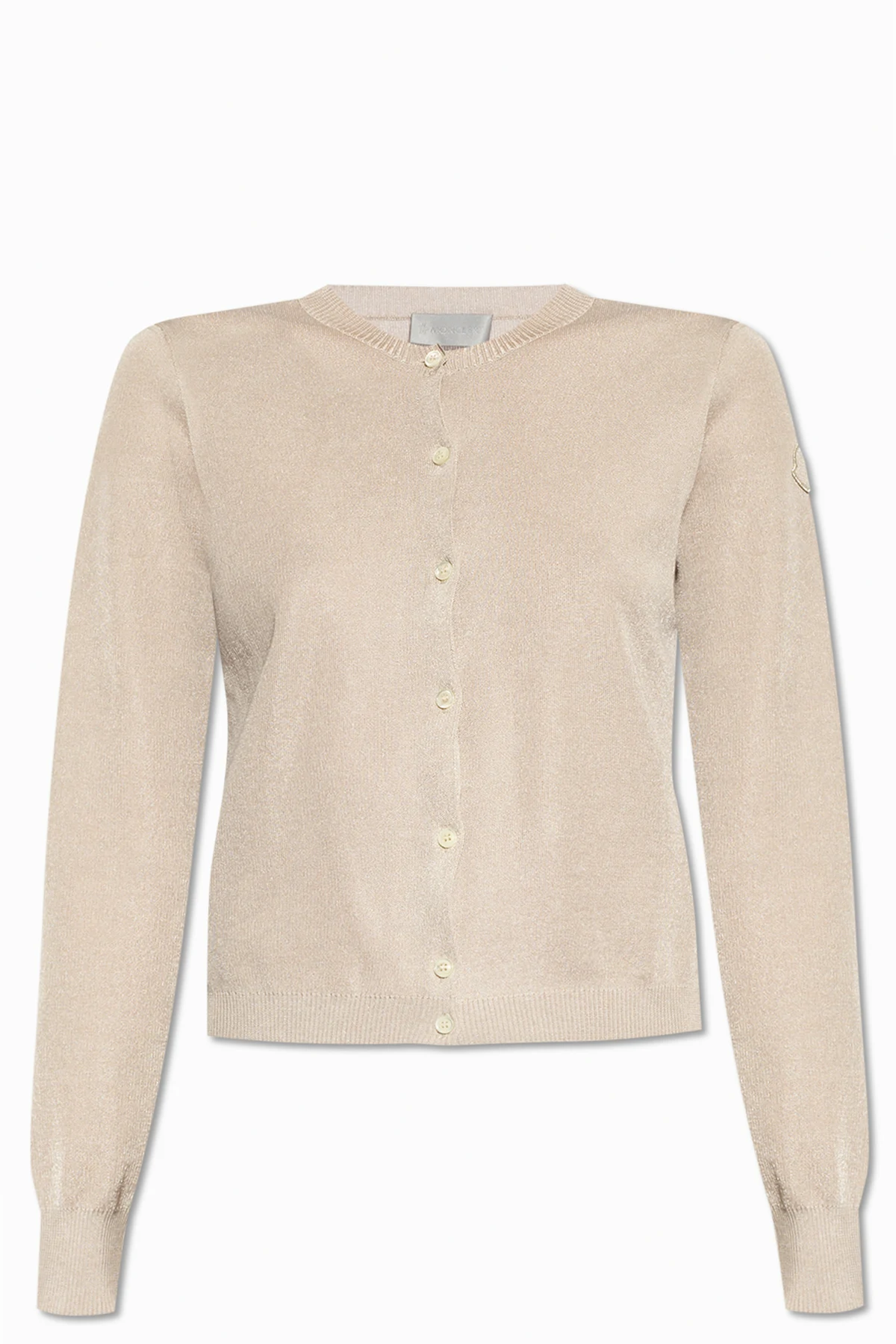Strickjacke mit schimmerndem Finish