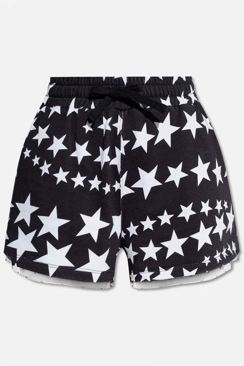 Shorts with motif of stars