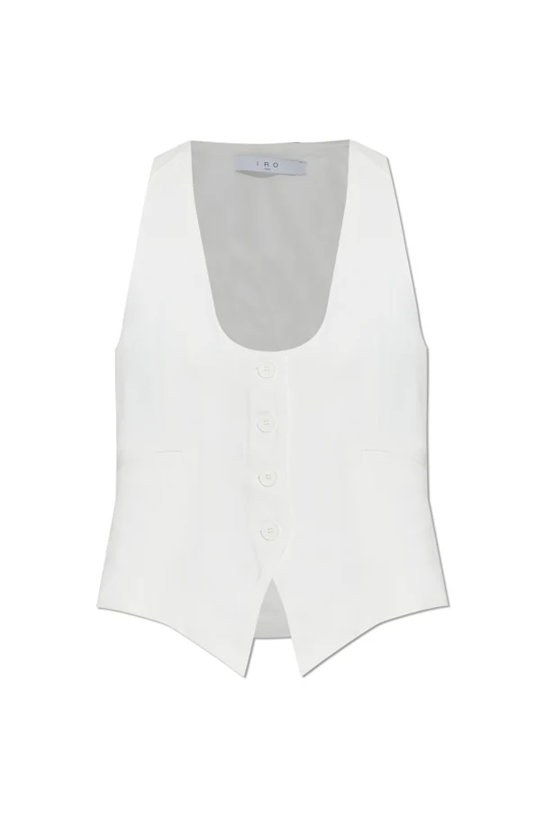 WHITE "Cala" vest