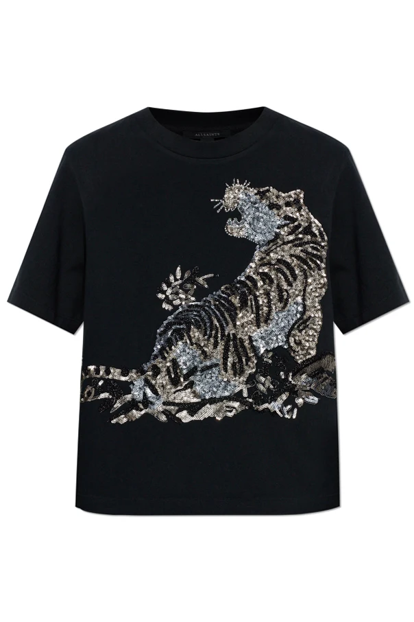 BLACK T-shirt ‘Pounce Lisa’