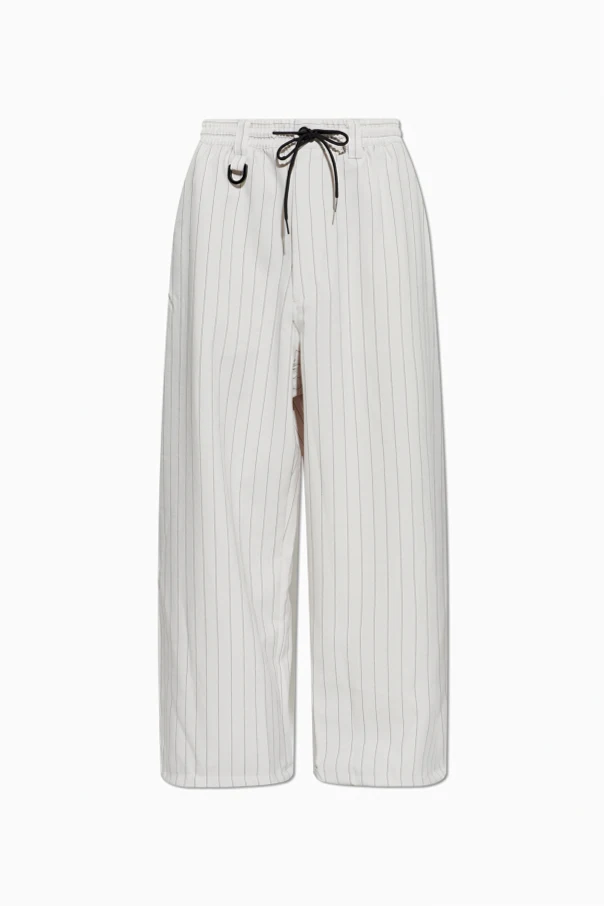 cream Pinstripe pants