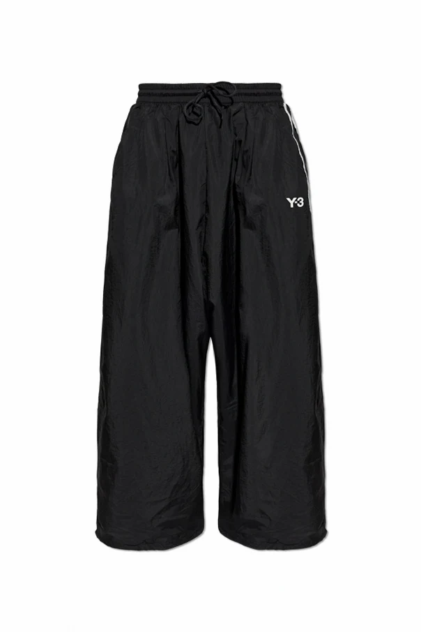 BLACK Sweatpants with logo