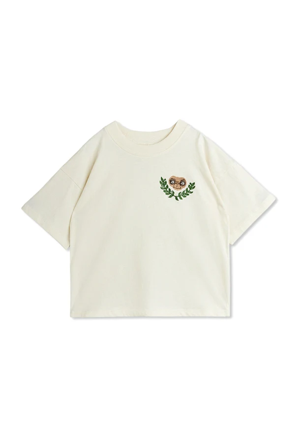 WEISS T-Shirts mit gesticktem Muster