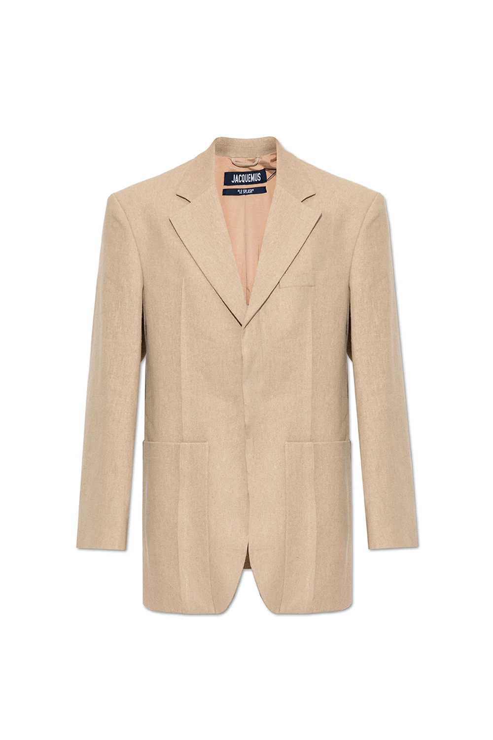 Lniana marynarka typu ‘oversize’