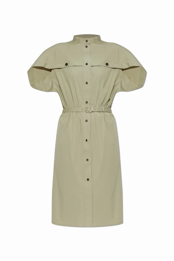 GRÜN Baumwollkleid