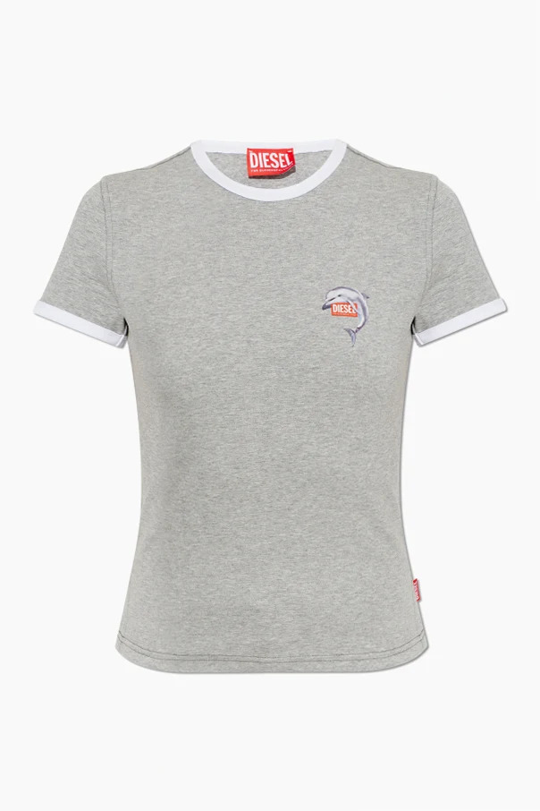 GREY T-shirt 'T-UNCUTIES-LONG-S13'