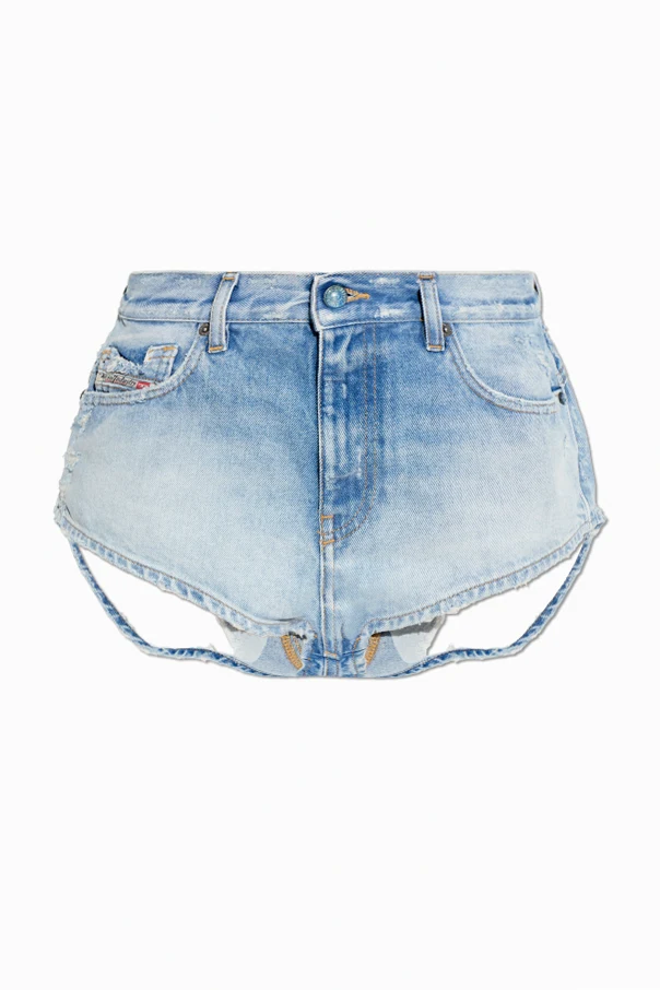BLAU Jeansshorts „DE-LUNAR“