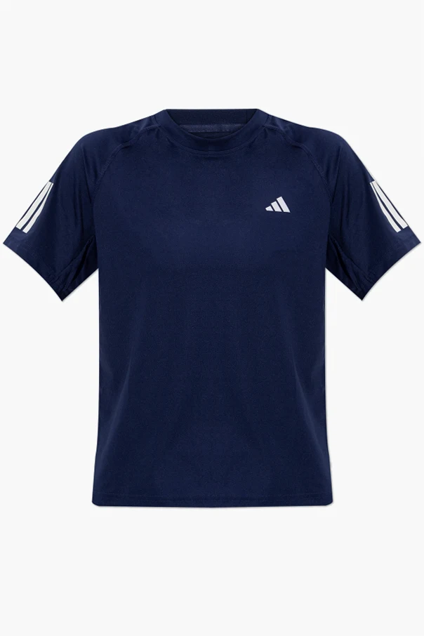 GRANATOWY Top treningowy z logo