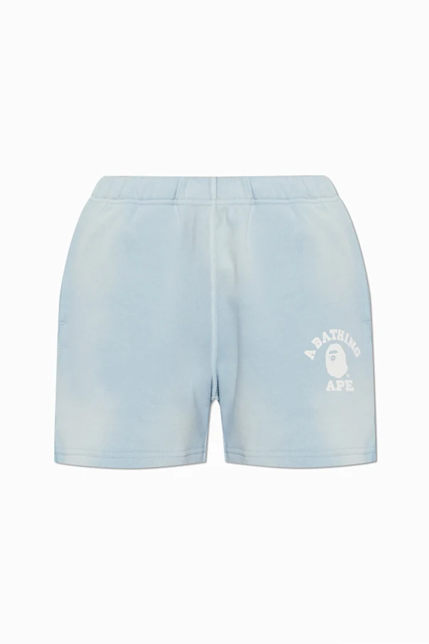 HELLBLAU Shorts mit Logo