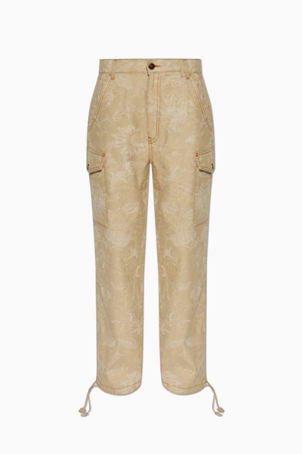 BEIGE Jeans im ‘Cargo’-Stil
