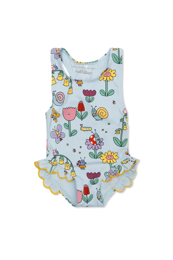 light blue One-piece swimsuit