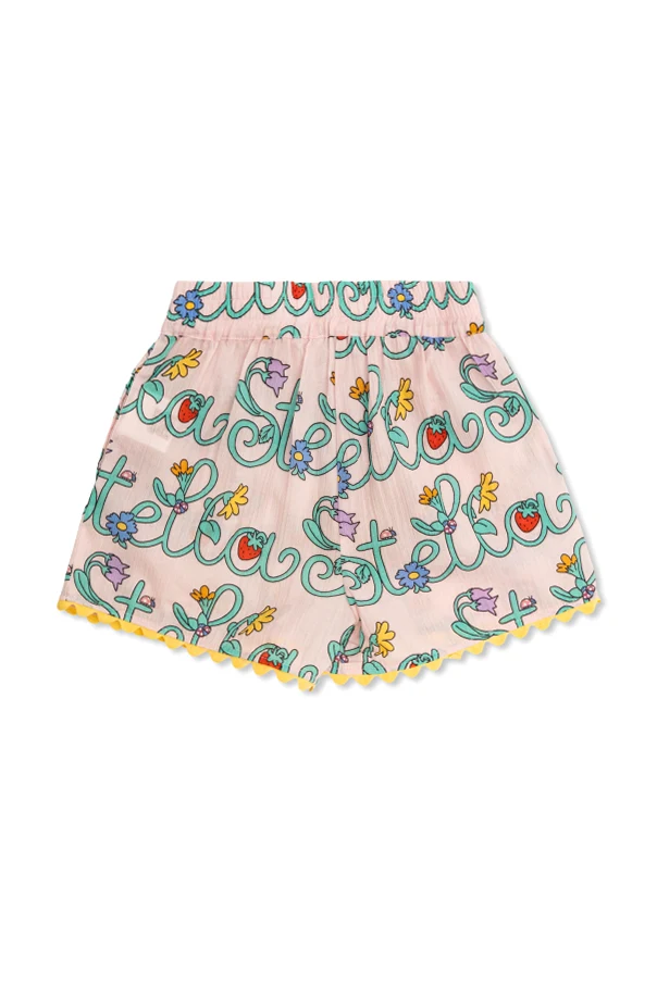 PINK Patterned shorts