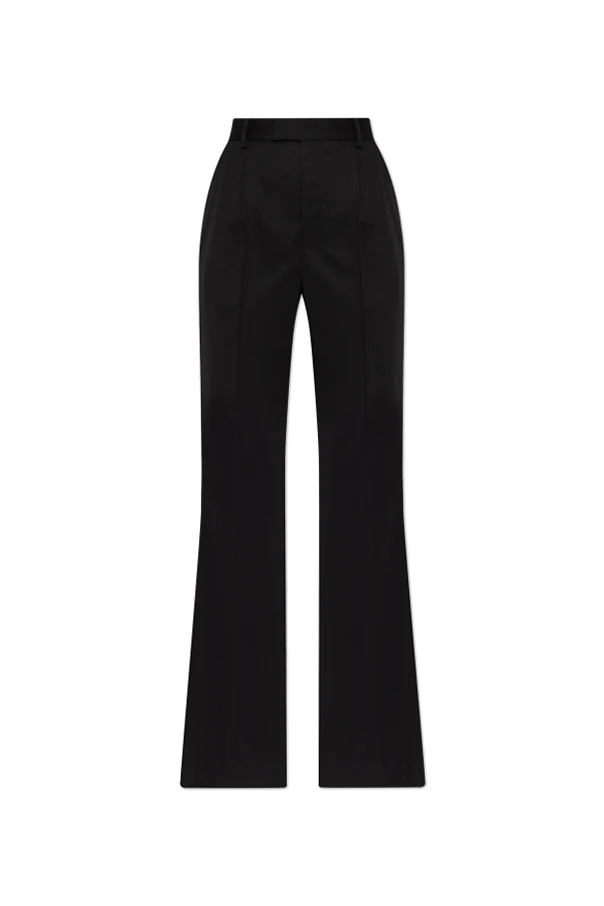 BLACK Creased pants