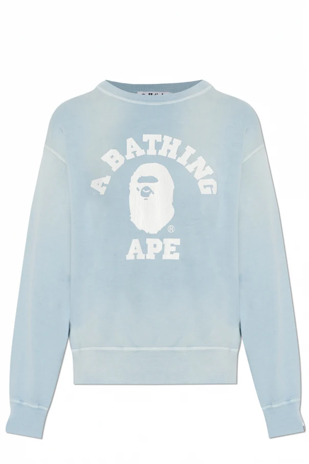 BLAU Sweatshirt mit Logo