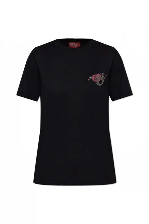 BLACK T-shirt `T-REG-S1`