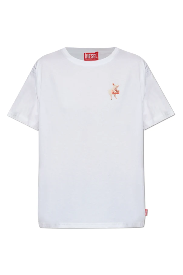 WHITE T-shirt `T-NORMY-S16`