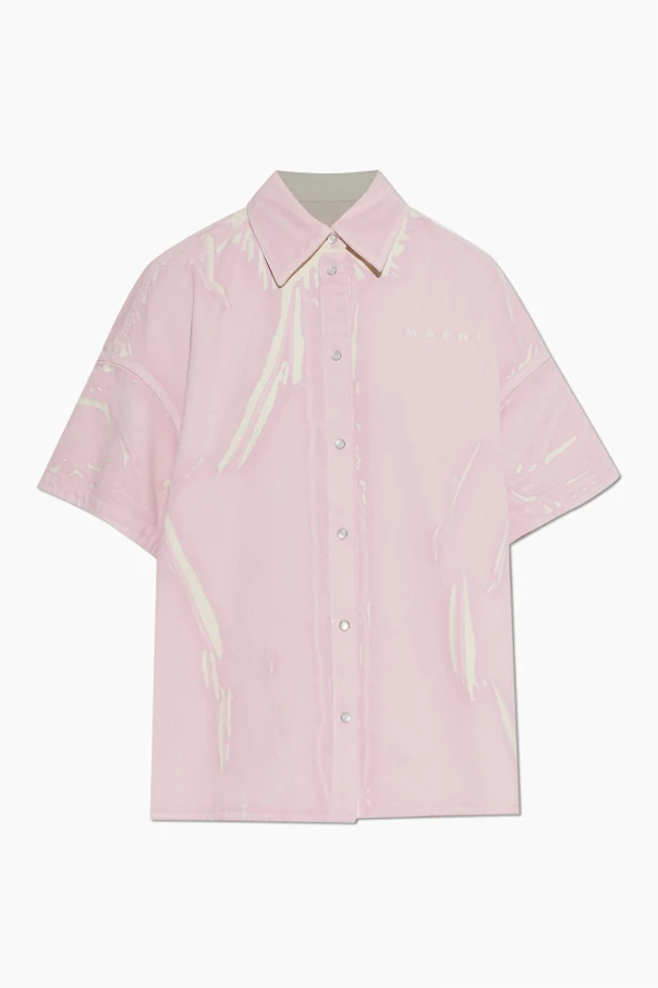 ROSA Jeanshemd mit kurzen Ärmeln