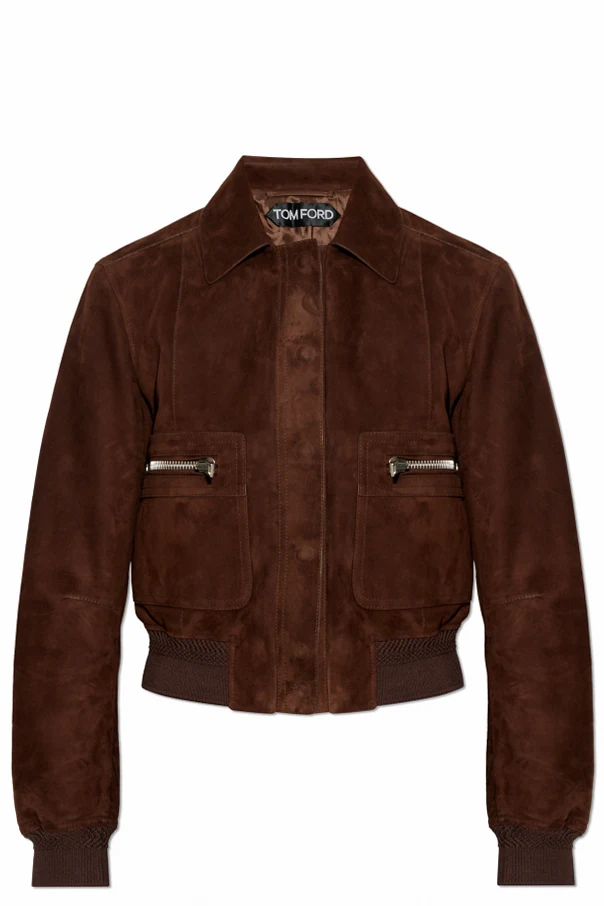 BRAUN Wildlederjacke