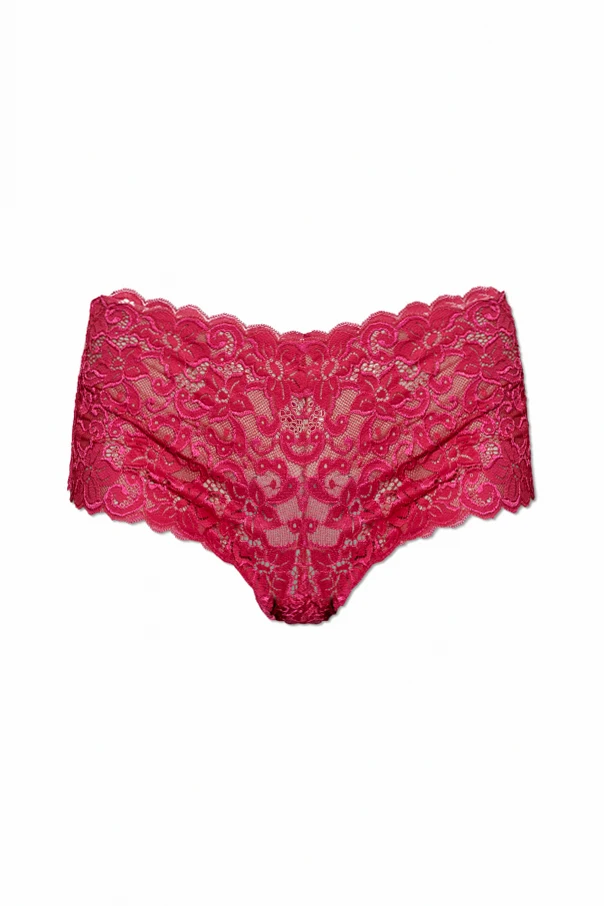 RÓŻOWY Koronkowe figi z kolekcji ‘Moments’
