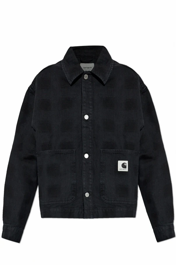 BLACK ‘Everson’ denim jacket