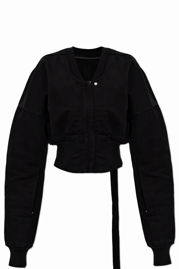 SCHWARZ Kurze Jacke im ‘Bomber’-Stil