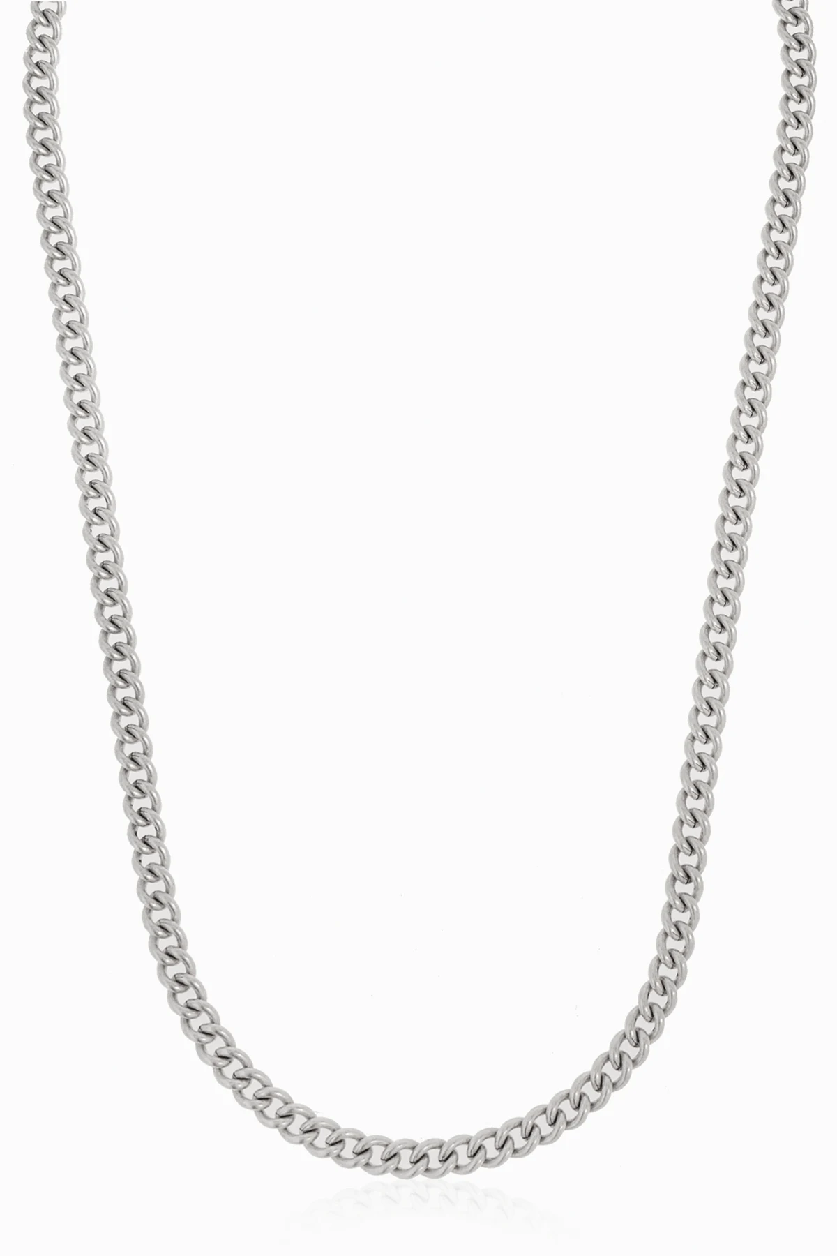 SILVER Brass Necklace