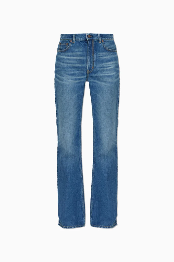 BLUE Flared leg jeans