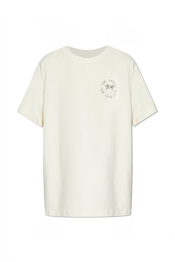 kremowy T-shirt `Molokai`