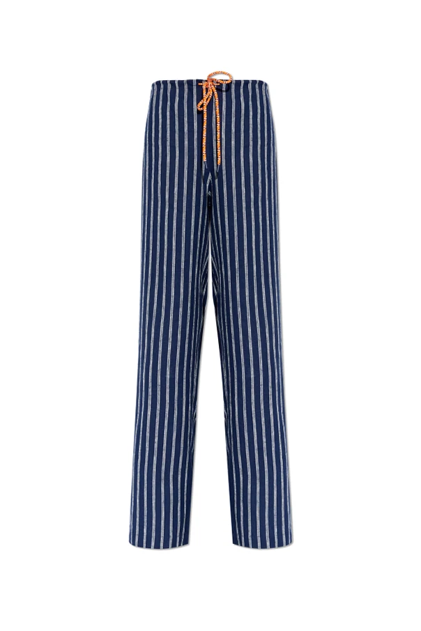 GRANATOWY Spodnie `Belize`