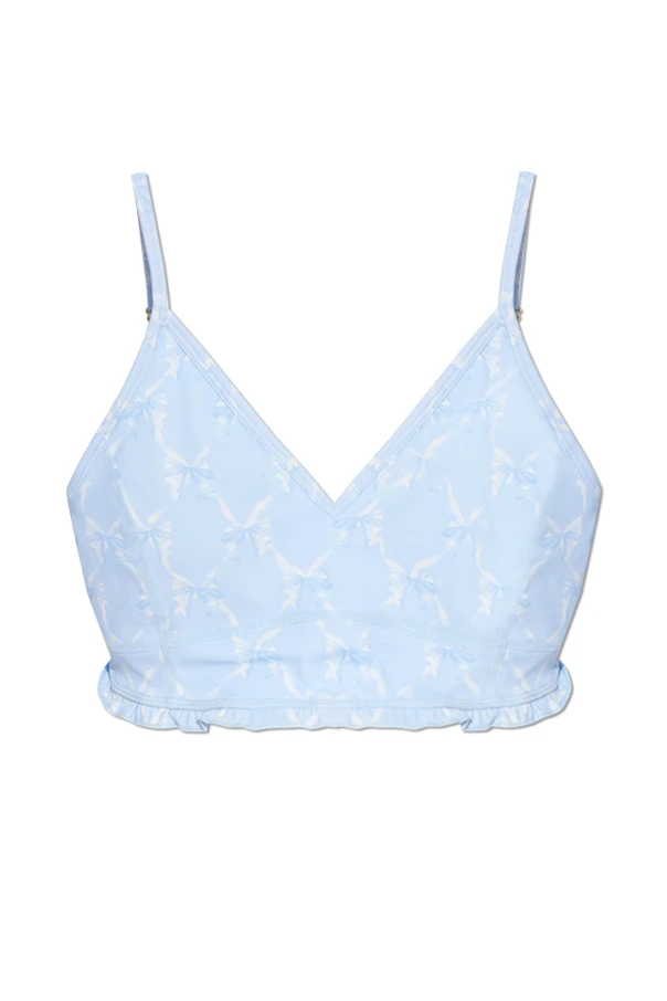 light blue Short sports top 'Erza'