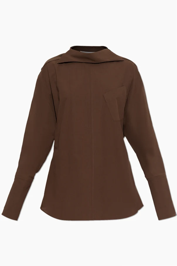 BRAUN Top mit Tasche