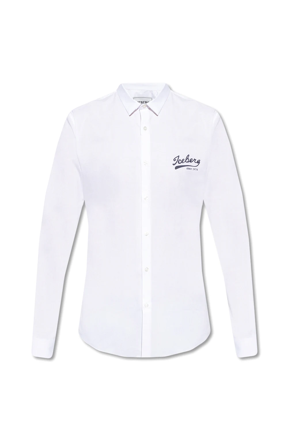 Fitted shirt with logo