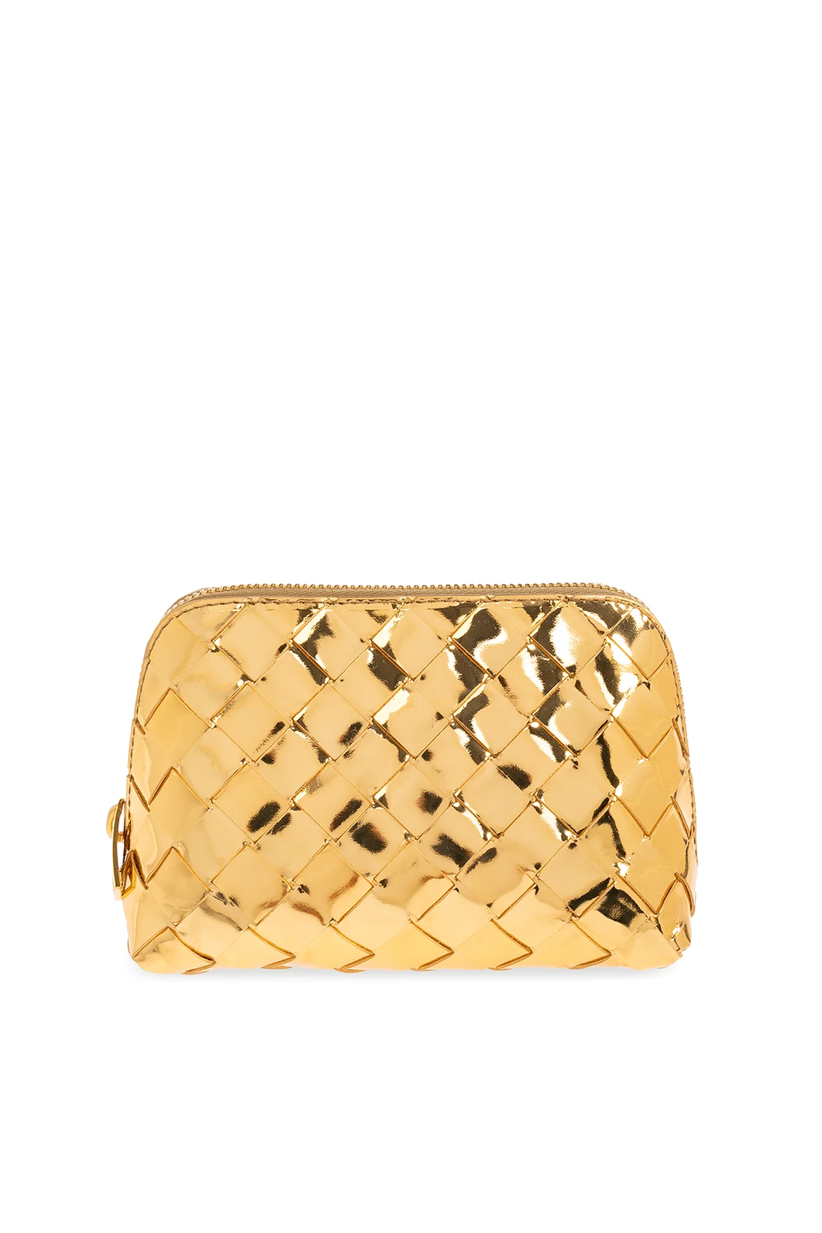 Kosmetyczka z plecionką ‘Intrecciato’