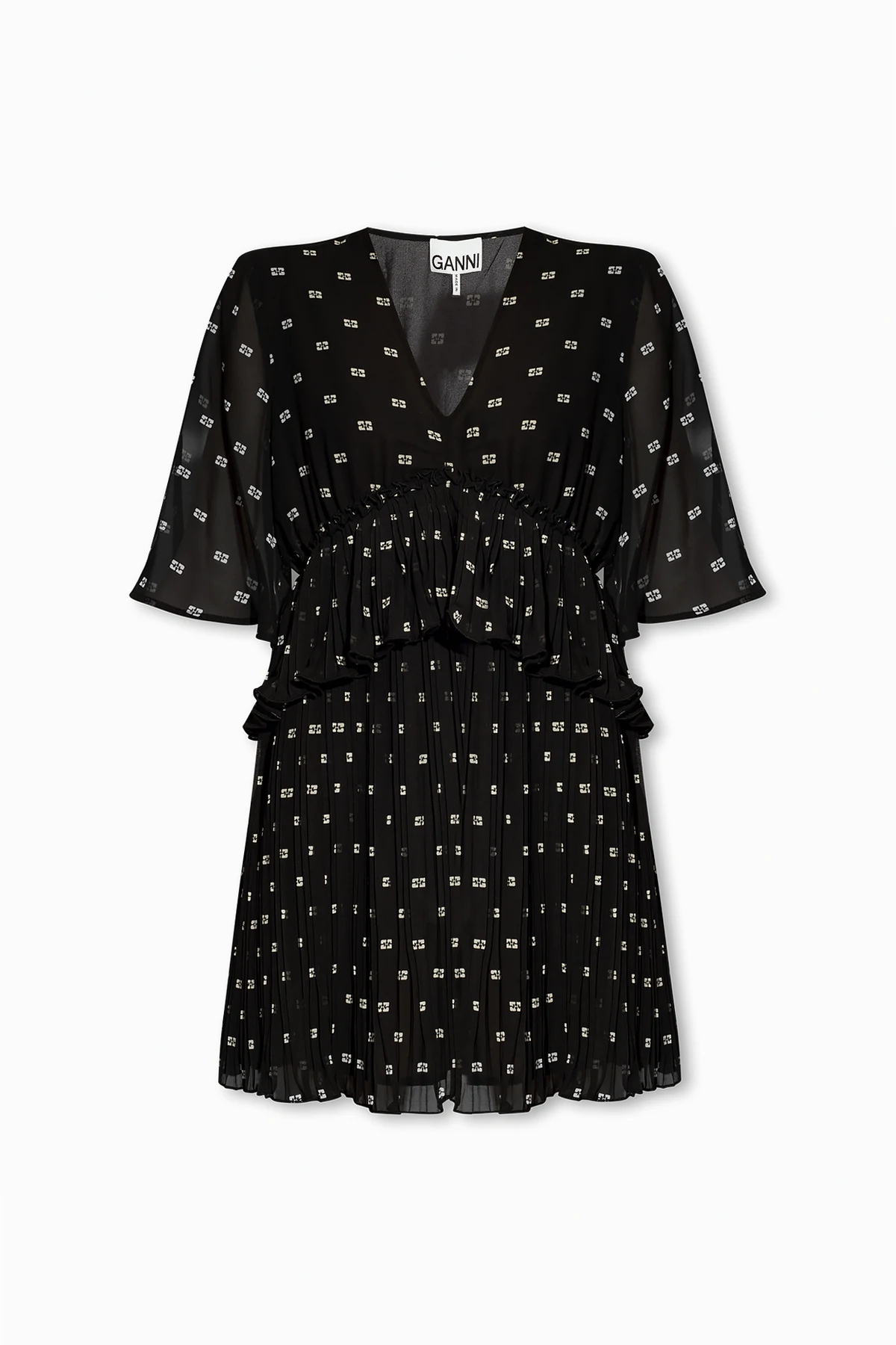 Dress with logo