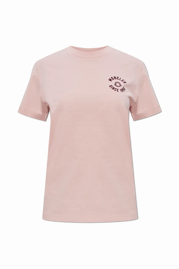 ROSA T-Shirt mit Logo-Aufnäher