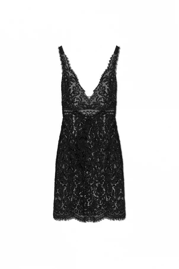 SCHWARZ Spitzenkleid