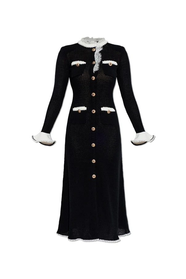 BLACK Long sleeve dress