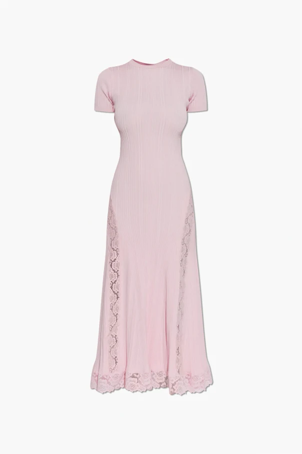 PINK Ribbed dress