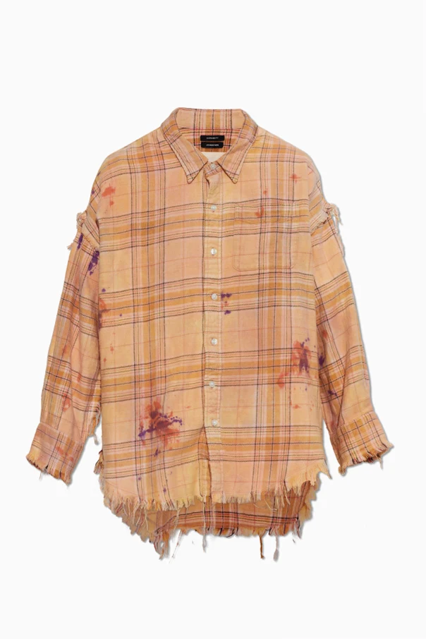 ORANGE Hemd mit Vintage-Effekt