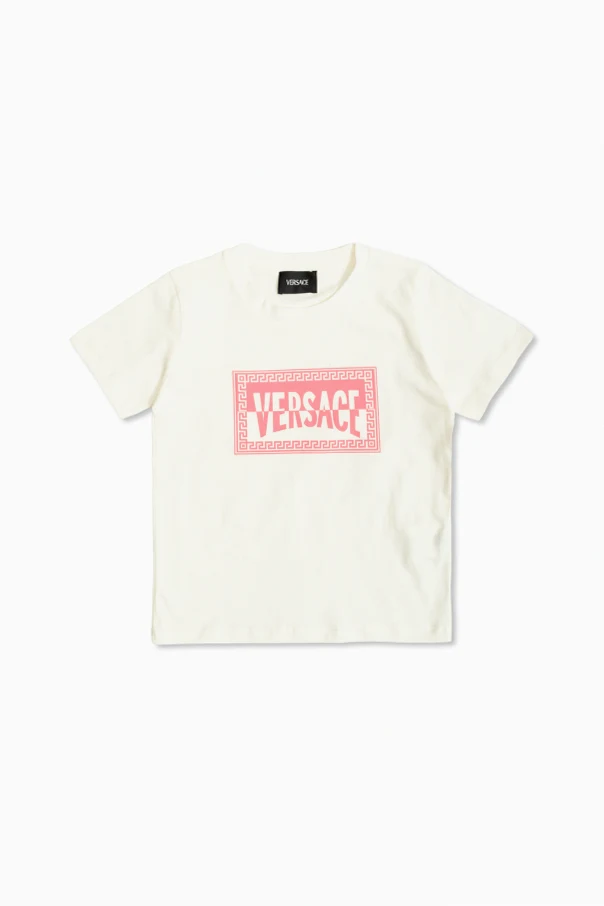 BIAŁY  T-shirt z logo