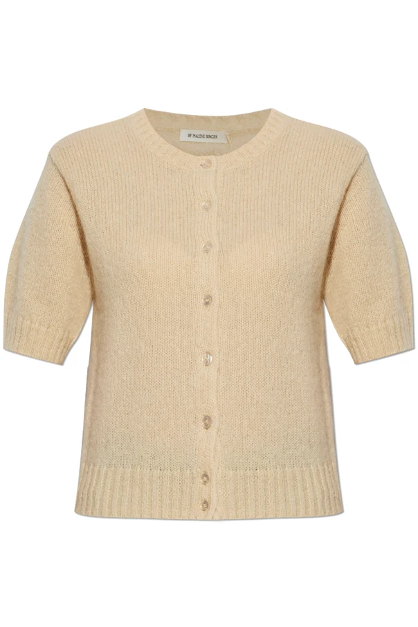 BEIGE Kurzarm-Cardigan