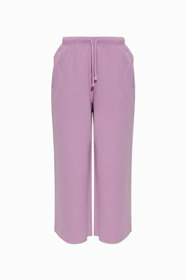 PURPLE Straight-leg sweatpants