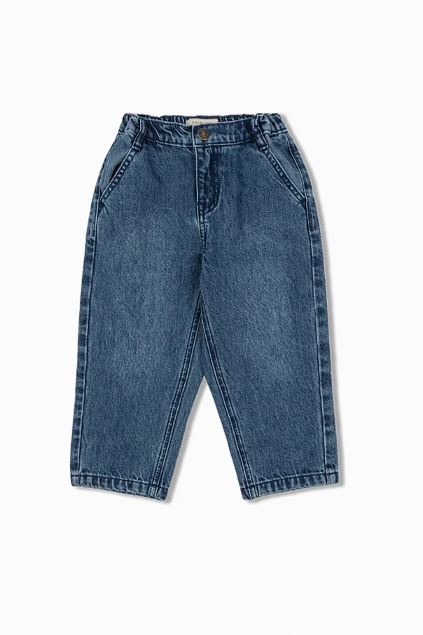 NAVY BLUE Jeans with pockets