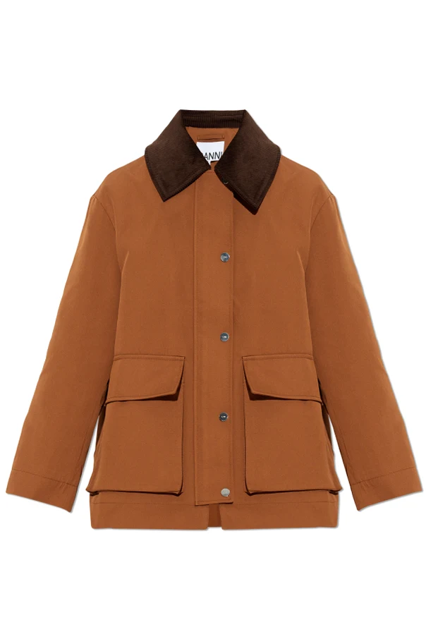 BROWN Oversize jacket