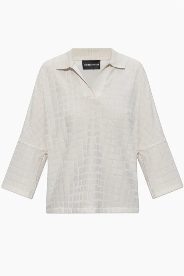 cream Loose-fit polo
