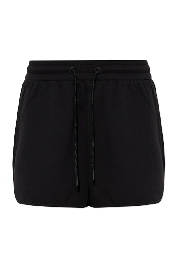 BLACK Shorts with printed logo