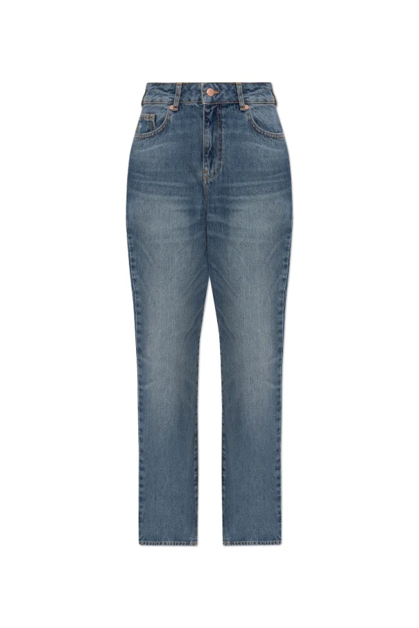 BLAU Jeans mit geradem Bein