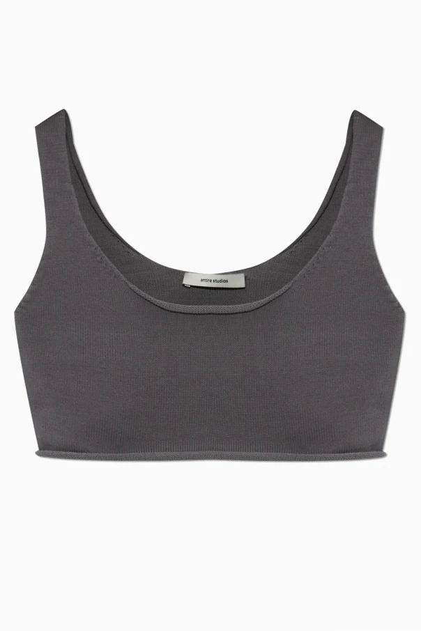 GREY Spaghetti strap top